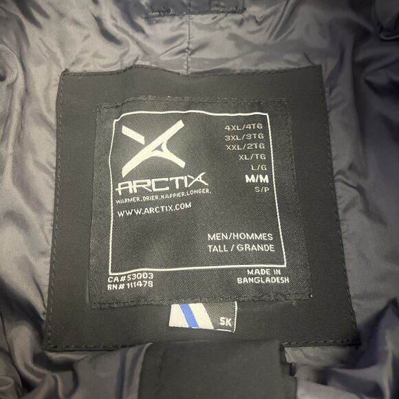 ARCTIX Snowboard Cargo Pants Men's Black Insulated Ski Pants Size M New - Picture 10 of 11